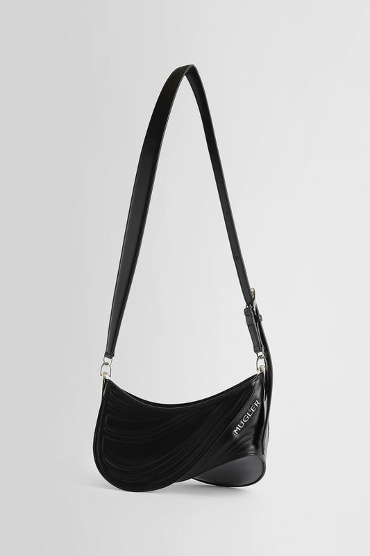 MUGLER WOMAN BLACK CROSSBODY BAGS