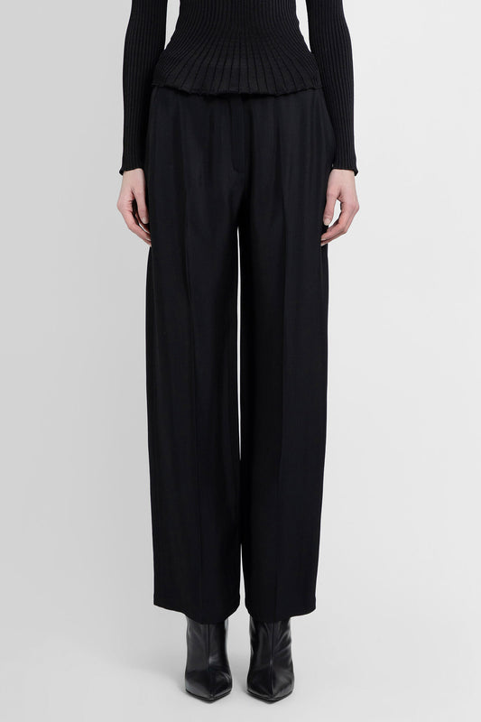 MUGLER WOMAN BLACK TROUSERS