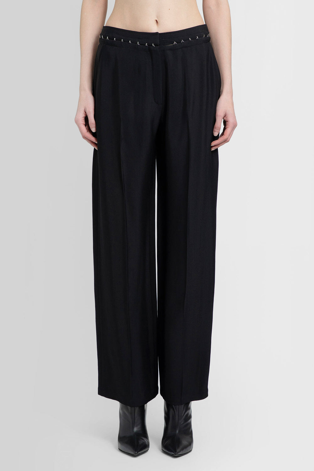 MUGLER WOMAN BLACK TROUSERS