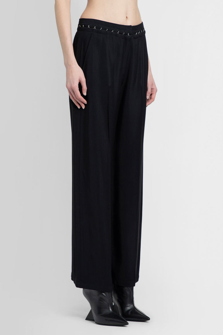 MUGLER WOMAN BLACK TROUSERS