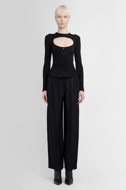 MUGLER WOMAN BLACK TROUSERS