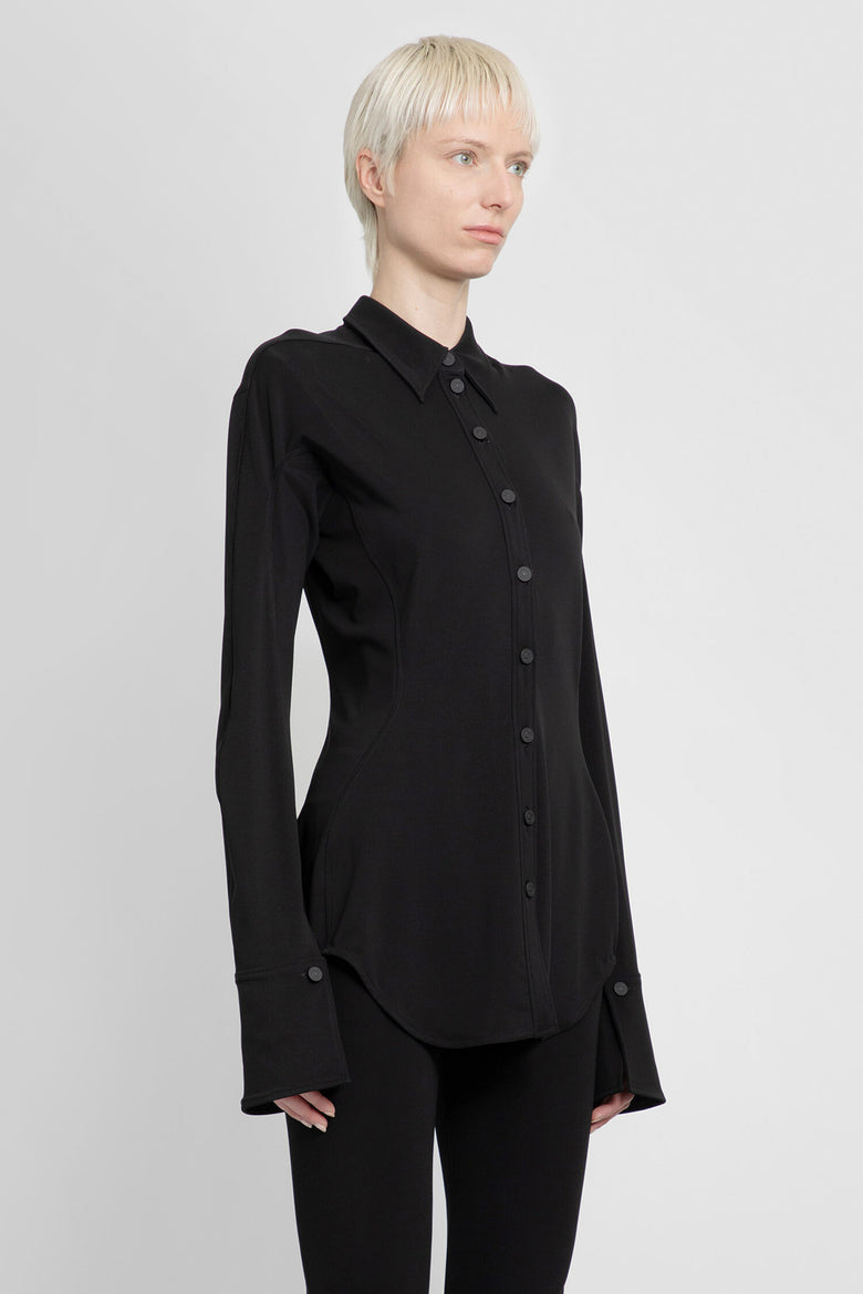 MUGLER WOMAN BLACK SHIRTS