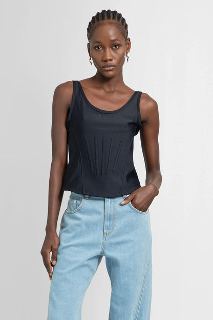 Antonioli MUGLER WOMAN BLACK TOPS