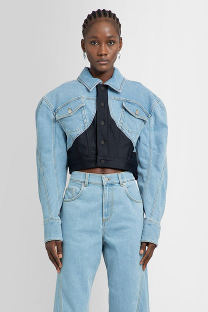 Antonioli MUGLER WOMAN BLUE JACKETS