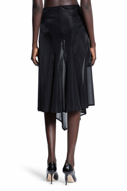 MUGLER WOMAN BLACK SKIRTS