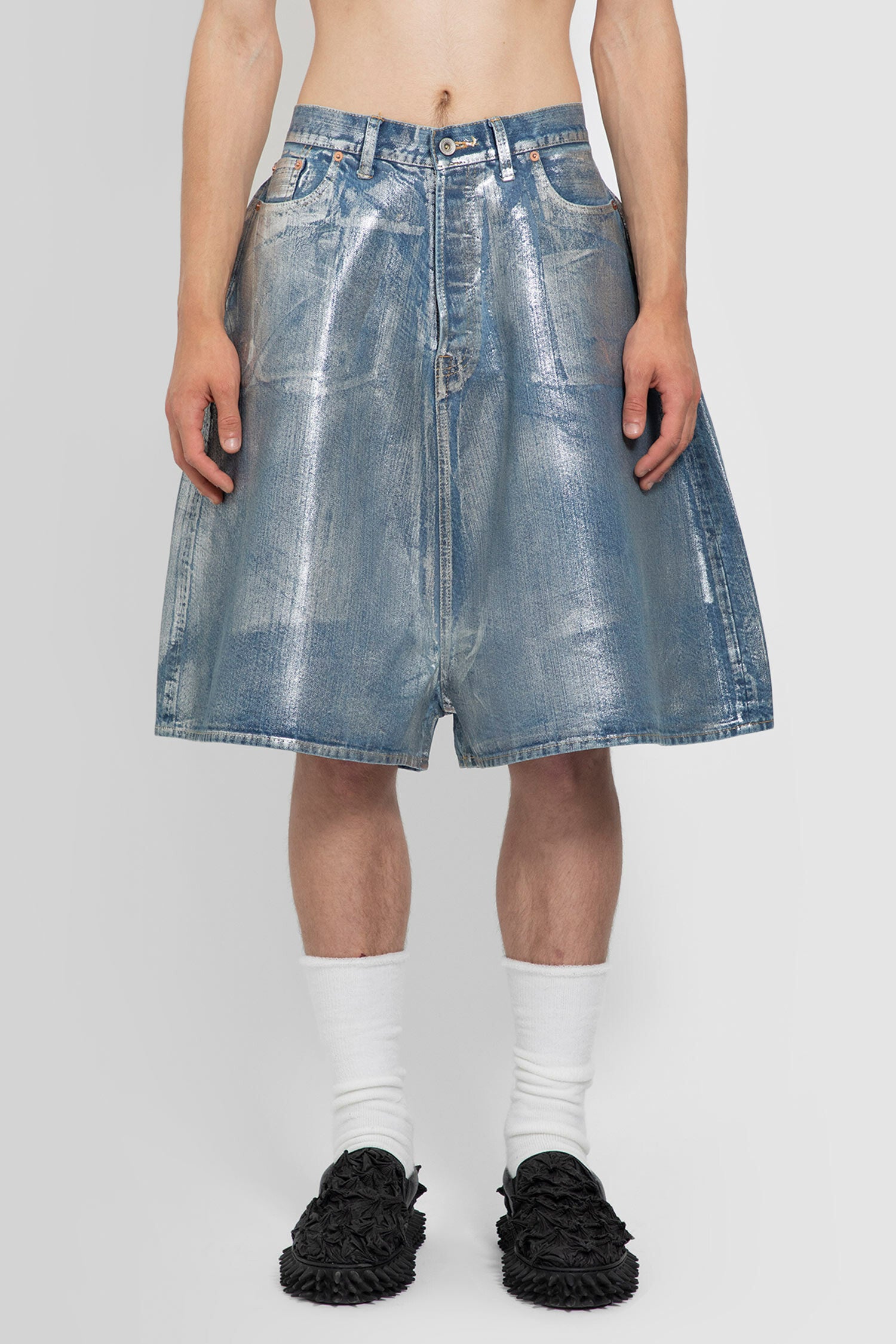 DOUBLET MAN BLUE SHORTS & SKIRTS