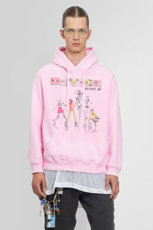 DOUBLET MAN PINK SWEATSHIRTS