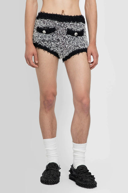 Antonioli DOUBLET MAN BLACK&WHITE SHORTS & SKIRTS