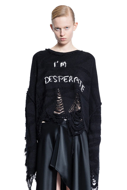 Antonioli SSHEENA WOMAN BLACK KNITWEAR