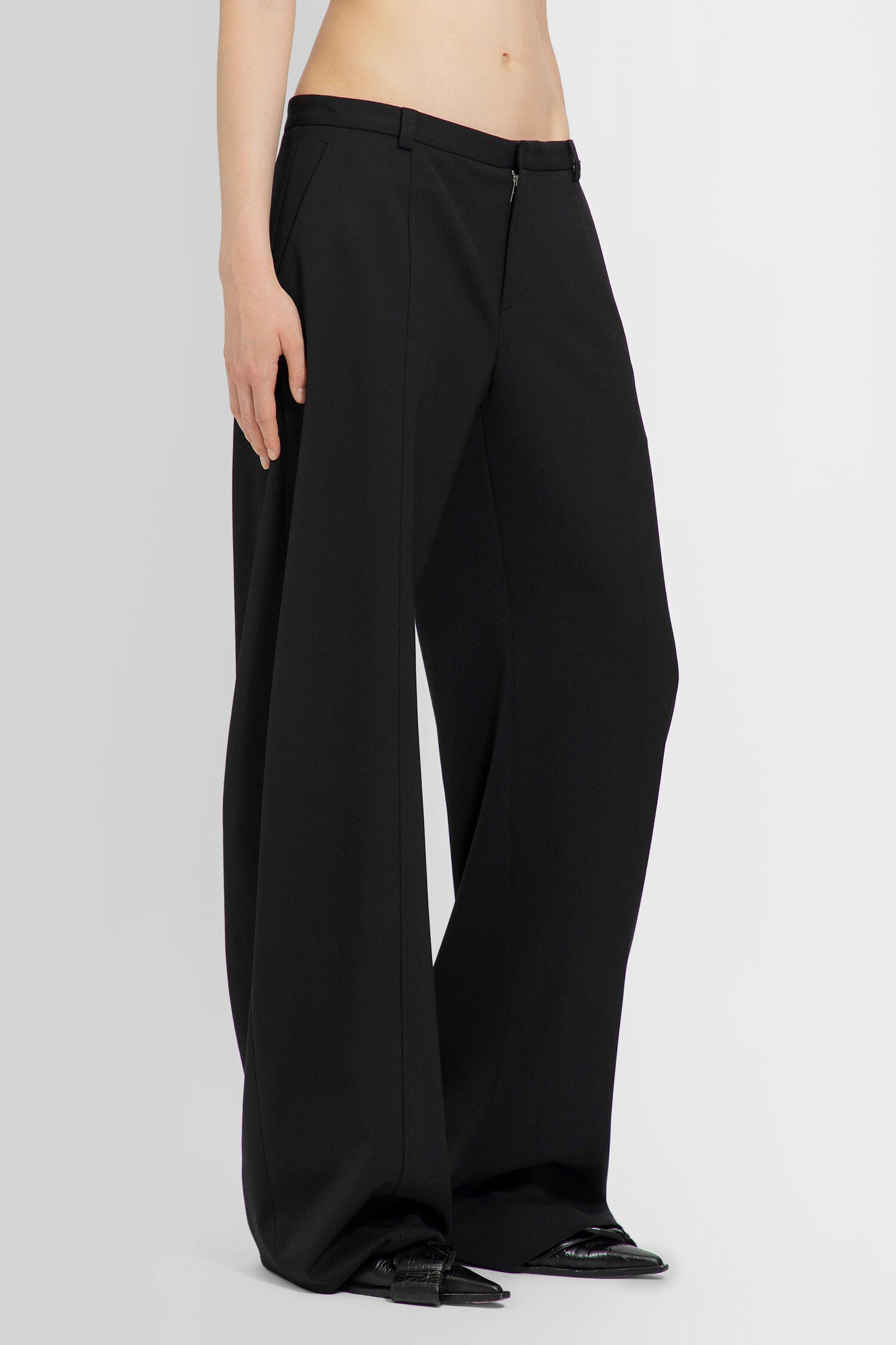 SSHEENA WOMAN BLACK TROUSERS