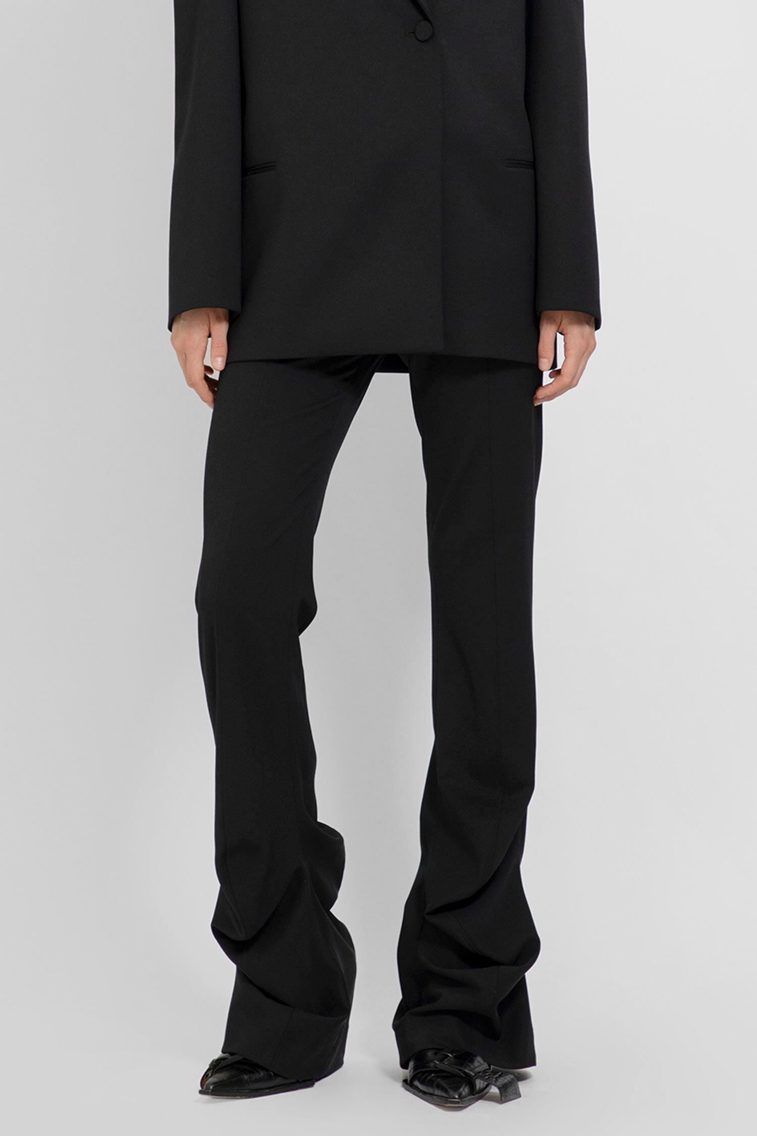 SSHEENA WOMAN BLACK TROUSERS - SSHEENA - TROUSERS | Antonioli