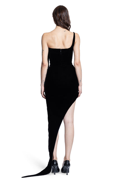 MUGLER WOMAN BLACK DRESSES