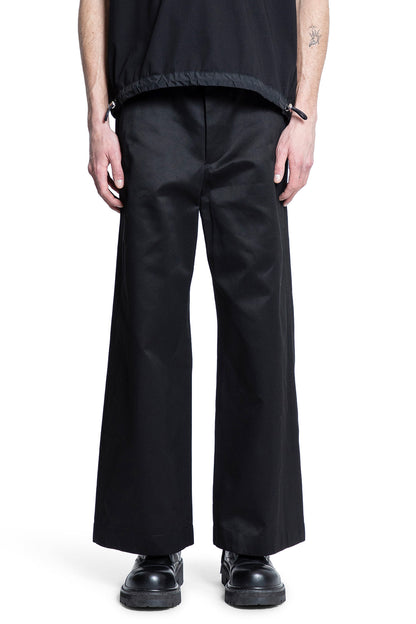 SACAI MAN BLACK TROUSERS