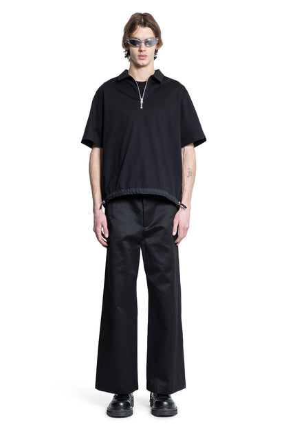 SACAI MAN BLACK TROUSERS