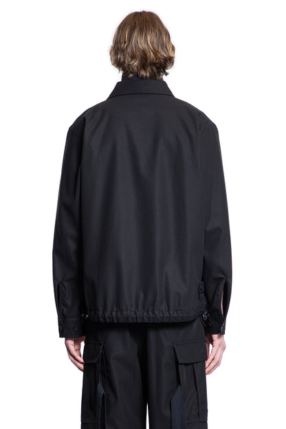 SACAI MAN BLACK JACKETS