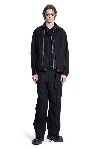 SACAI MAN BLACK JACKETS