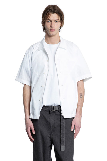 SACAI MAN WHITE T-SHIRTS & TANK TOPS