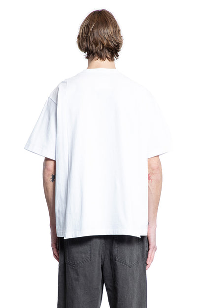 SACAI MAN WHITE T-SHIRTS & TANK TOPS