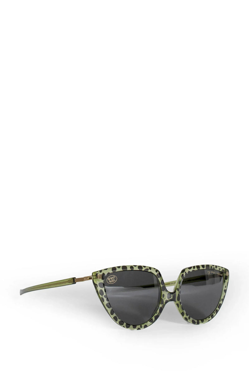 MARTINE ROSE UNISEX GREEN EYEWEAR - Antonioli.eu