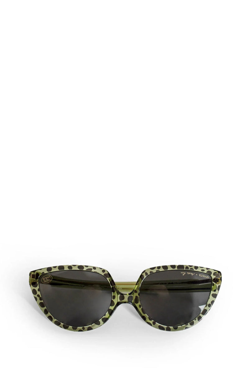 MARTINE ROSE UNISEX GREEN EYEWEAR - Antonioli.eu