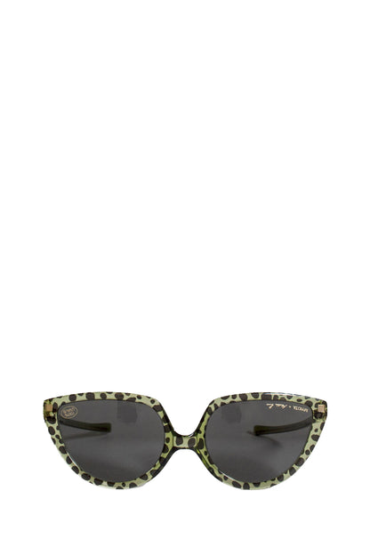 MARTINE ROSE نظارات خضراء للجنسين 