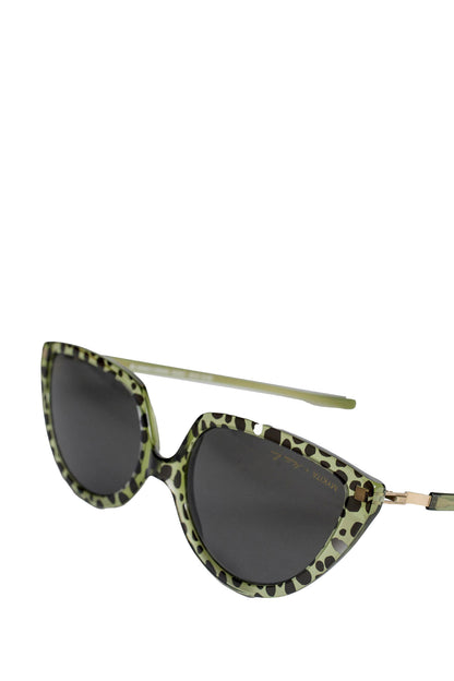 MARTINE ROSE نظارات خضراء للجنسين 