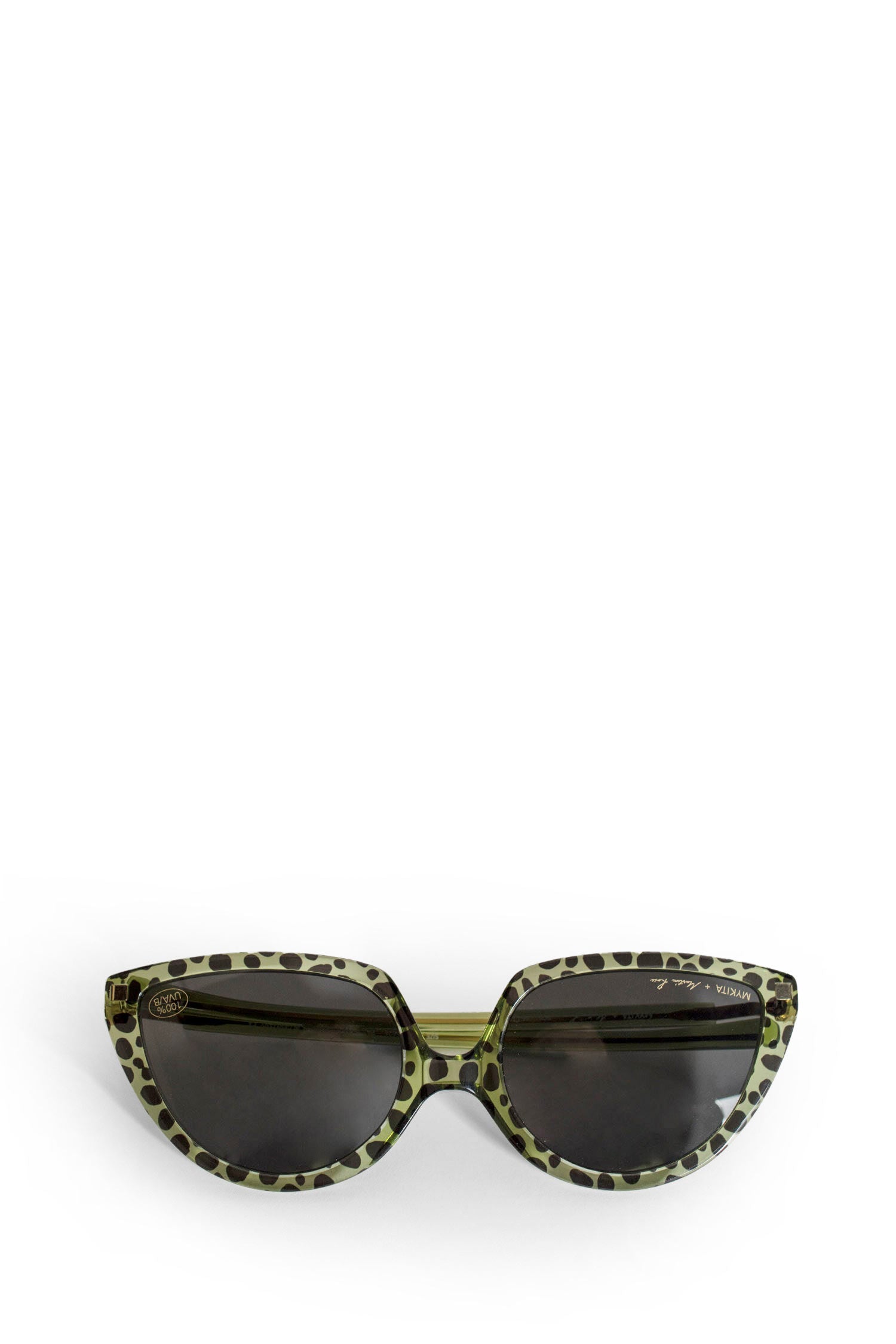 MARTINE ROSE نظارات خضراء للجنسين 