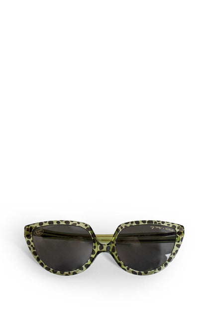 MARTINE ROSE نظارات خضراء للجنسين 