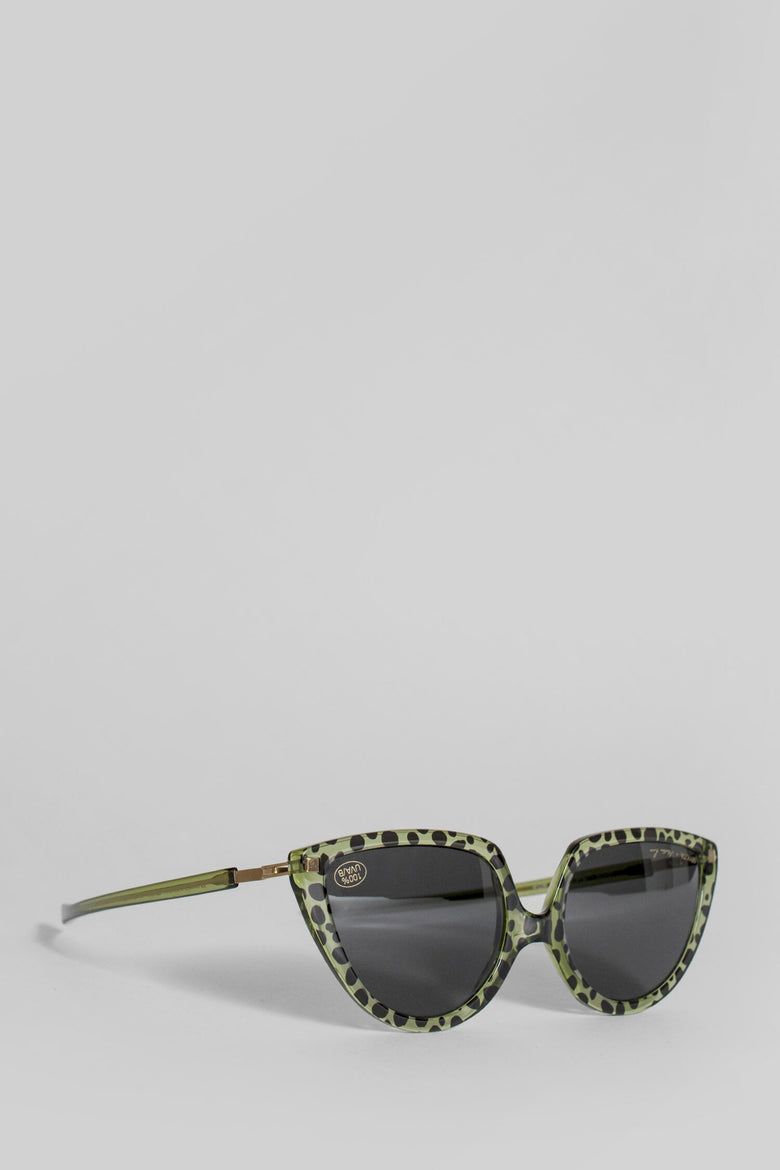 MARTINE ROSE UNISEX GREEN EYEWEAR