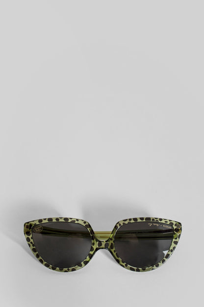 MARTINE ROSE UNISEX GREEN EYEWEAR