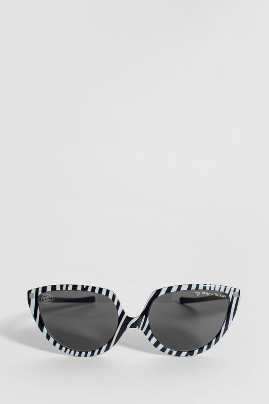 MARTINE ROSE UNISEX BLACK&WHITE EYEWEAR