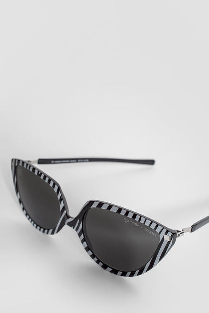 MARTINE ROSE UNISEX BLACK&WHITE EYEWEAR