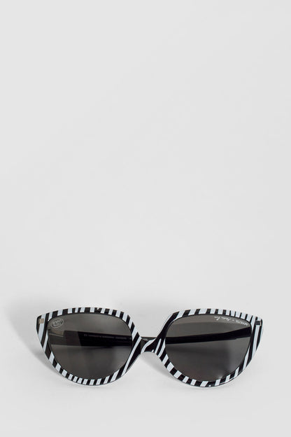 MARTINE ROSE UNISEX BLACK&WHITE EYEWEAR