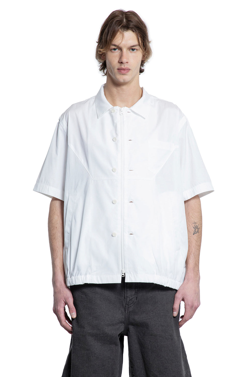 SACAI MAN WHITE SHIRTS