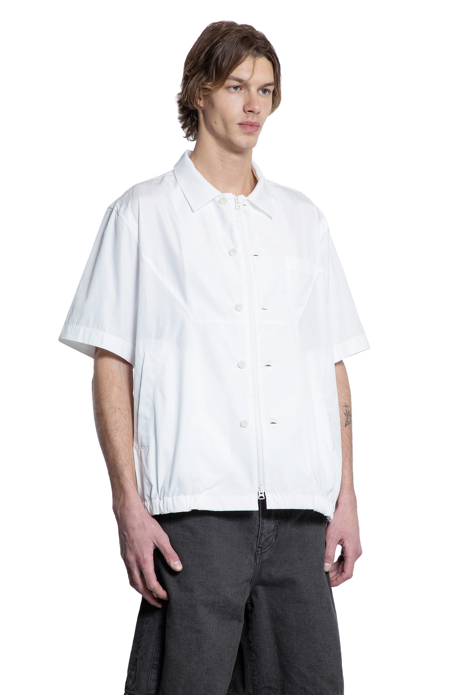 SACAI MAN WHITE SHIRTS