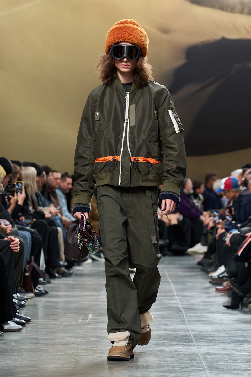 Nylon Twill Blouson - Antonioli.eu