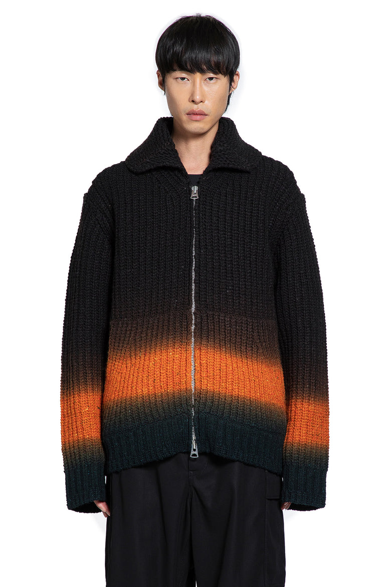 Garment Dye Wool Knit Cardigan