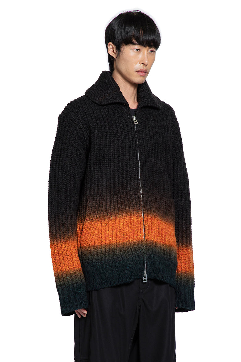 Garment Dye Wool Knit Cardigan