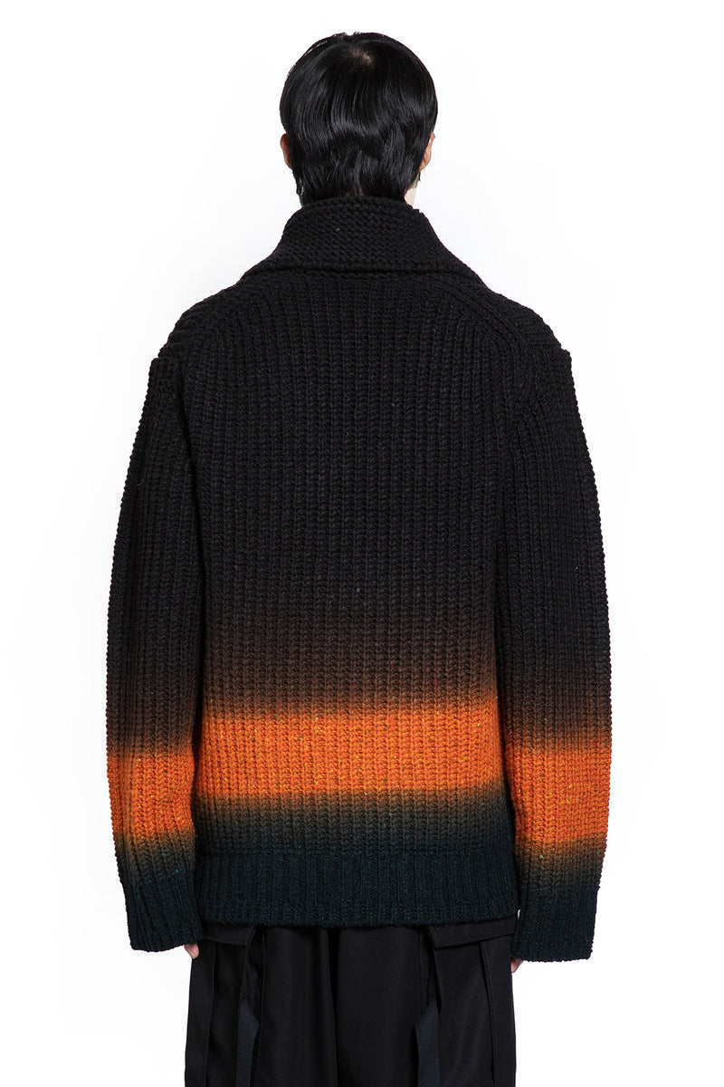 Garment Dye Wool Knit Cardigan - Antonioli.eu