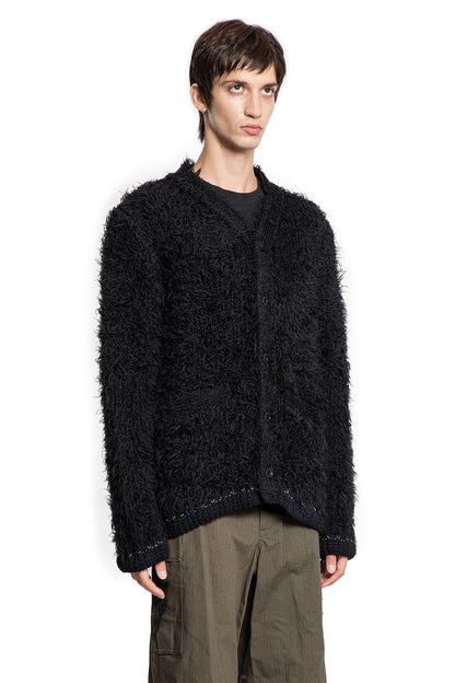 Furry Knit Cardigan