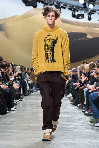 Furry Knit Sweater