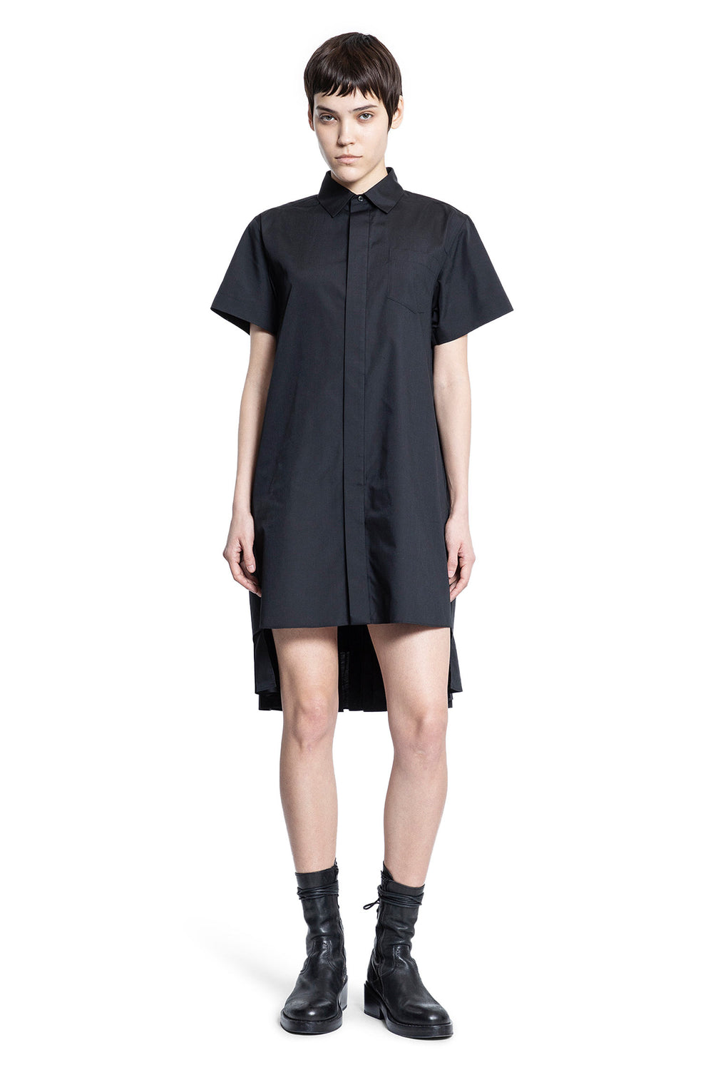 SACAI WOMAN BLACK DRESSES