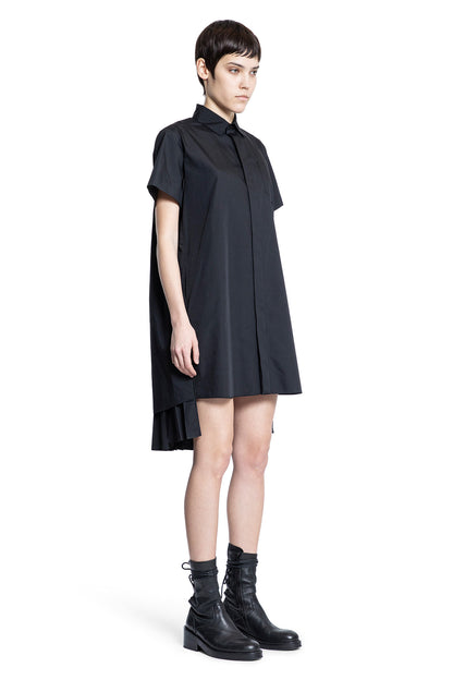 SACAI WOMAN BLACK DRESSES