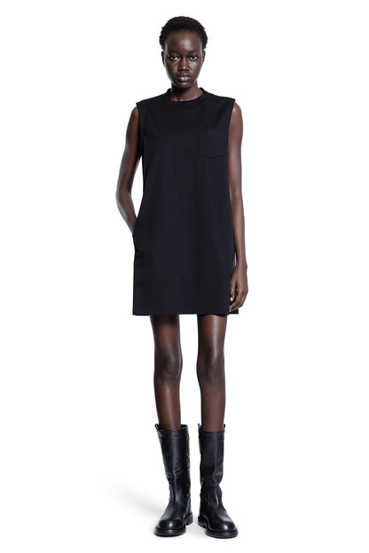 SACAI WOMAN BLACK DRESSES