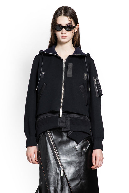 Sponge Sweat x Nylon Twill Hoodie