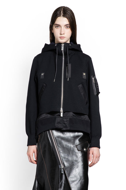 Sponge Sweat x Nylon Twill Hoodie