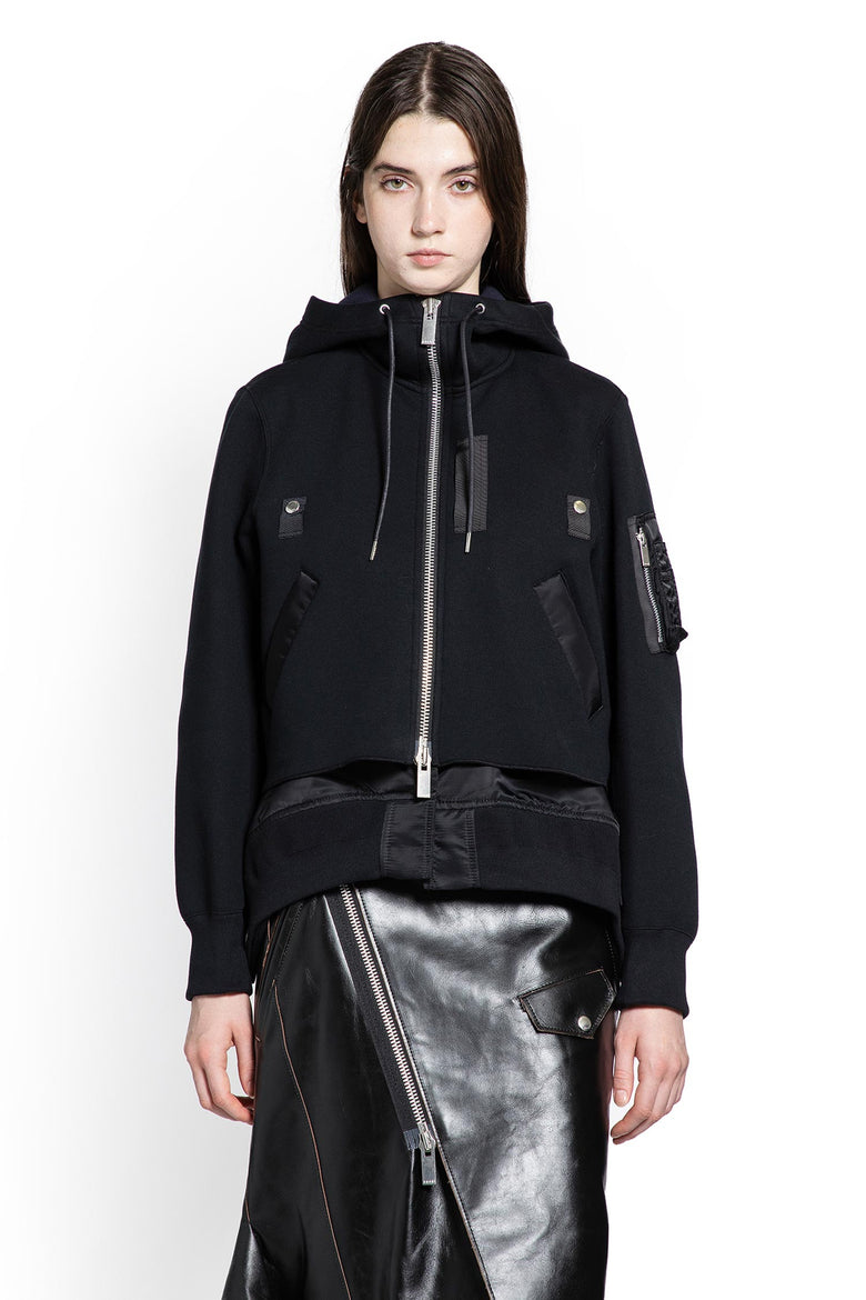 Sponge Sweat x Nylon Twill Hoodie