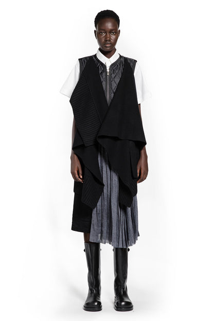 Wool Melton x Wool Knit Blazer