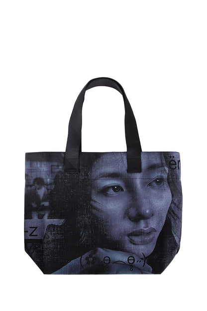 MISBHV UNISEX BLACK TOTE BAGS