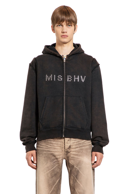 MISBHV MAN BLACK SWEATSHIRTS